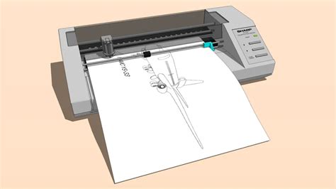 Sharp Plotter Printer Ce P Japan D Warehouse