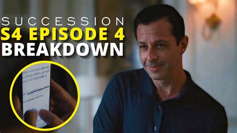 Succession Season 4 Episode 4 Breakdown Recap And Review Youtube