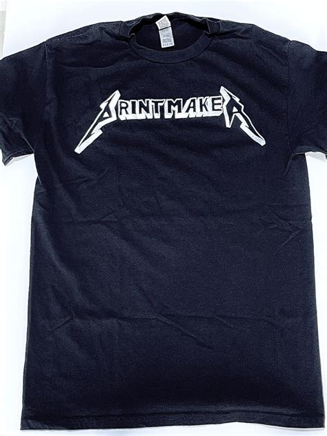 Printmaker T Shirt Glow In The Dark James Huizar