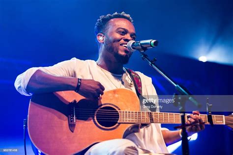 Gospel Artist Travis Greene Performs At The El Rey Theatre At El Rey