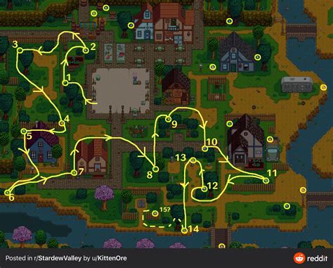 Stardew Valley Egg Festival Map - Vector U S Map