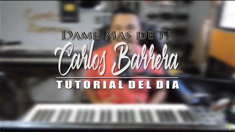 Dame más de Ti Tutorial de Piano YouTube