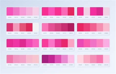 Przewodnik Po Katalogu Palety Kolorów Trendów W Kolorze Rgb Hex Paleta