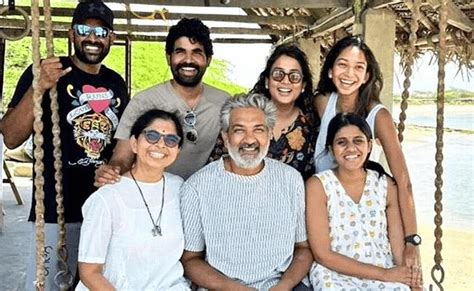 Pics: Rajamouli enjoying a family vacation