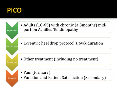 Ppt Eccentric Exercise In The Treatment Of Mid Portion Achilles