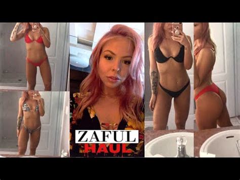 Zaful Bikini Try On Haul Honest Review Asmr