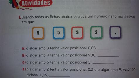 Qual O Valor Posicional Do Algarismo Librain