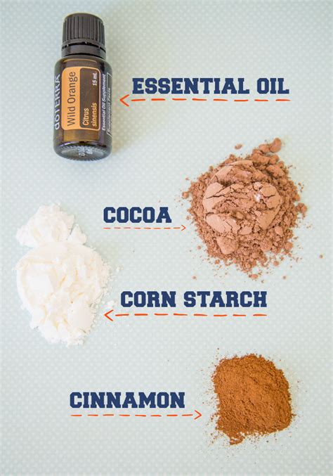 Ingredients for DIY dry shampoo - Happy Money Saver