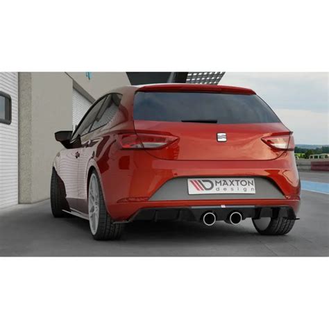 Tuning Maxton Rear Valance V 2 Seat Leon Cupra Mk3 FL Hatchback Gloss