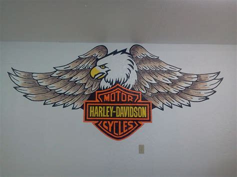 Harley Davidson eagle logo by artbynik on DeviantArt