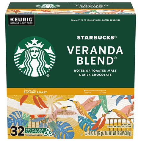 Save On Starbucks Veranda Blend Blonde Roast Coffee K Cup Pods Order