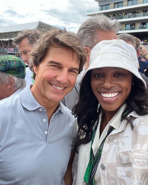 Sloane Stephens British Grand Prix Lewis Hamilton Tom Cruise Grands