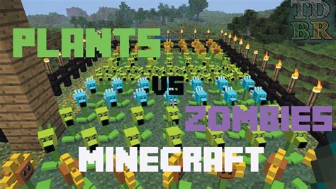 Plants Vs Zombies Minecraft Edition Mod Minecraft Youtube