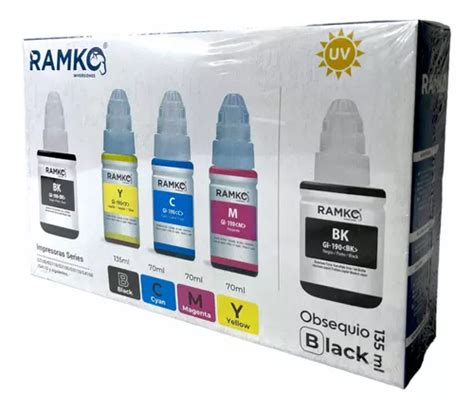 Pack De Tintas Pg Uv Compatible G G G G Cuotas