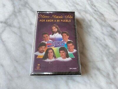 Los Bukis Por Amor A Mi Pueblo Cassette Tape Sealed Marco Antonio