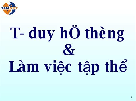 Tu Duy H Th Ng Ppt