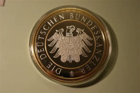 Gigant Medaille Deutsche Bundeskanzler Konrad Adenauer Pp Eur