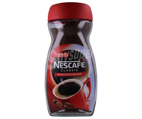 Nescaf Caf Soluble Descafeinado Frasco Gr