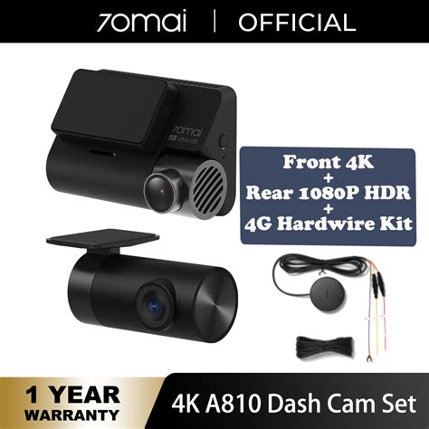 New Mai A Smart Dash Cam K Built In Gps Fps Motion