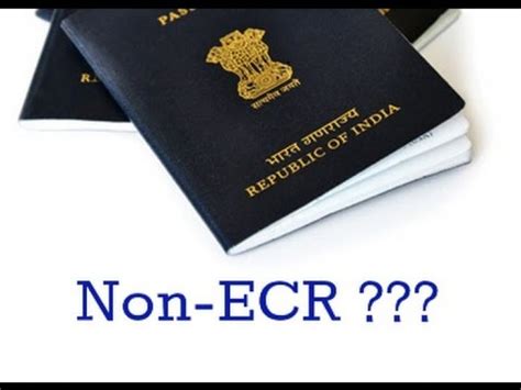 A Comprehensive Guide For Non Ecr Passport Sbnri