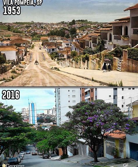 Perfil Faz Sucesso Mostrando Antes E Depois De Cidades Pelo Brasil E