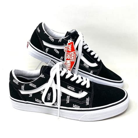 Vans Shoes Vans Old Skool Low Top Black White Women Suede Canvas Sneakers Size Vna3wktqw7