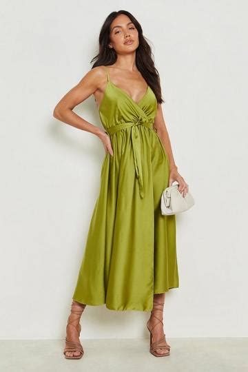 Chartreuse Dresses Boohoo Uk