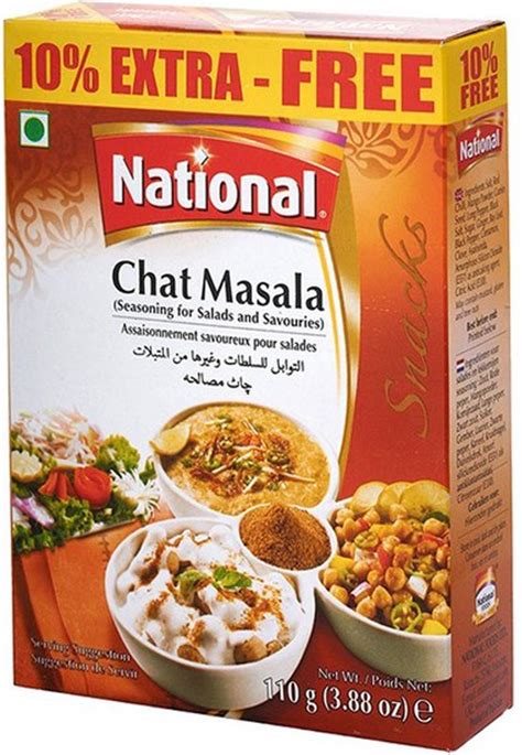 National National Chat Masala 100g Bol