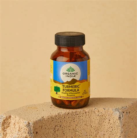 Organic India Turmeric Formula - 60 Capsules| Buy Indian Products ...