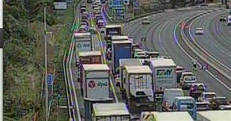 Live M1 Traffic Updates Today As Northants Crash Leaves Motorway Closed