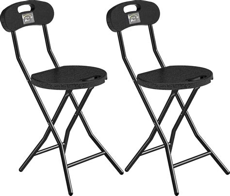 5rcom Folding Stool 2 Pack 18 Inch Folding Bar Stool With