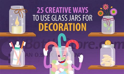 25 Creative Ways To Use Glass Jars For Decoration Blog