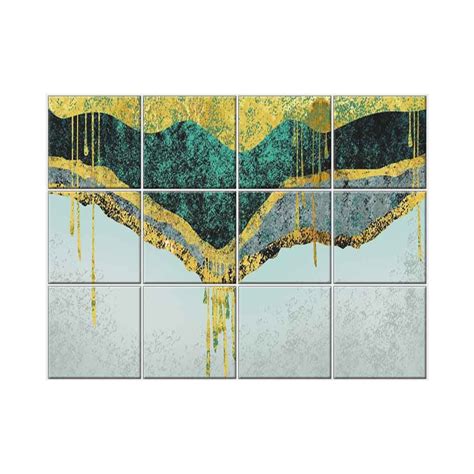 NISH! Gold Wall Tiles #104 - Ceramic, Digital Wall Tiles Ceramic Tiles ...