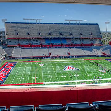 University Of Arizona Football Stadium Seating Map | Elcho Table