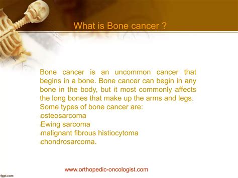 Bone Cancer Ppt