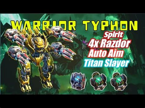 War Robots Warrior Typhon Spirit Razdor Mk Do You Like This