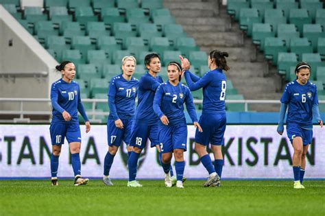 Women S National Team Of Uzbekistan Scores 9 Unanswered Goals Against