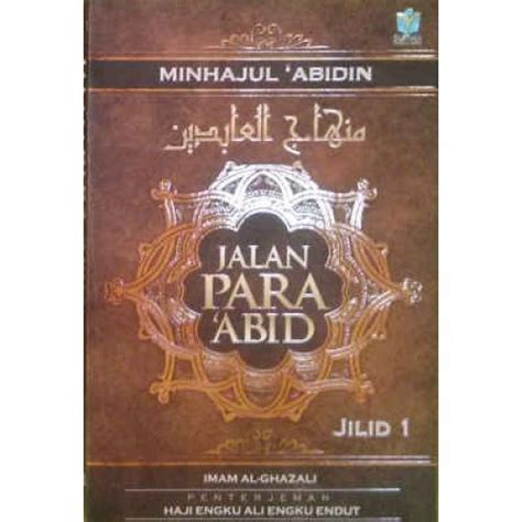 minhajul abidin jalan  abid  jilid pustaka darul iman