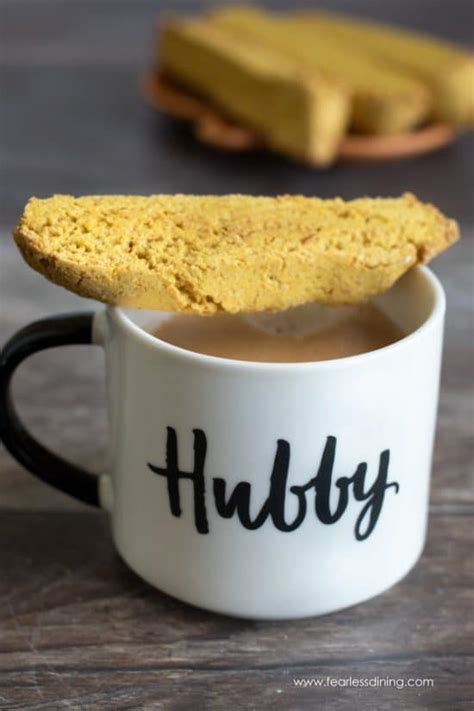 Crunchy Gluten Free Pumpkin Biscotti Fearless Dining