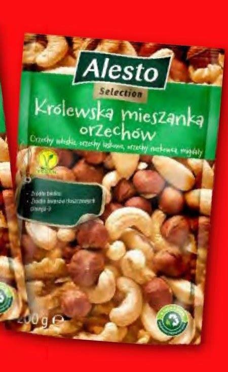 Mieszanka orzechów Alesto 21 TANIEJ promocja Lidl Ding pl