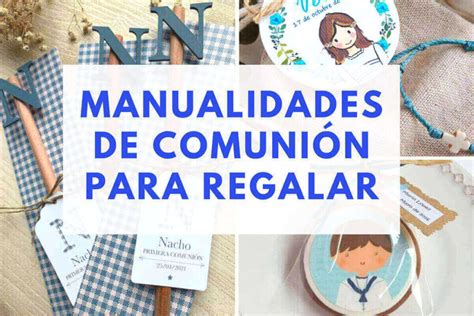 MANUALIDADES DE COMUNIÓN PARA REGALAR