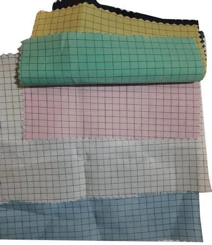 Mm Grid Anti Static Esd Fabric At Meter Anti Slip Fabric In