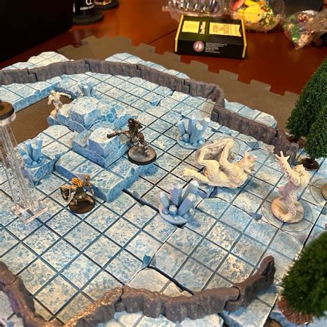 Huge Dungeon Tile Modular Set Dungeons And Dragons Pathfinder Terrain