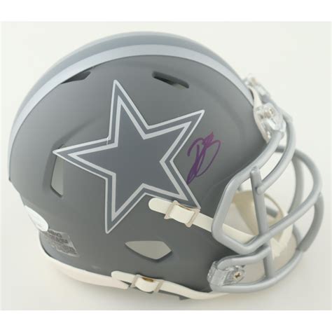 DaRon Bland Signed Cowboys Slate Alternate Speed Mini Helmet (JSA ...