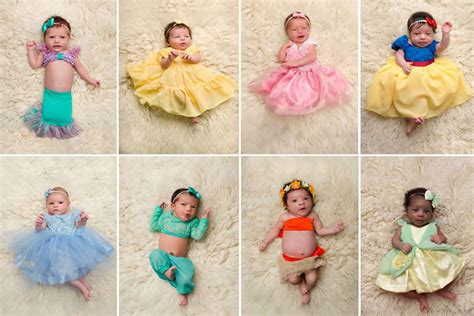 Monthly Baby Photos Girl Newborn Girl Baby Pictures Disney Princess