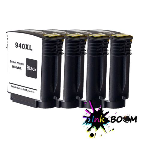 4bk Ink Replace For Hp 940xl Officejet Pro 8000 A809a A811a A809n Wireless Ebay