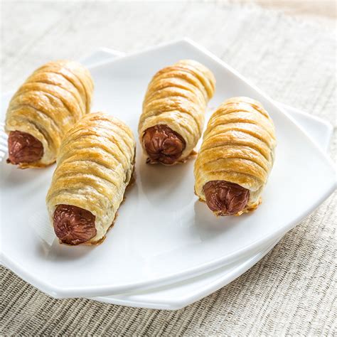 Recette Feuilletés aux saucisses facile rapide