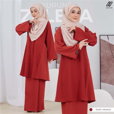 Hasnuri Baju Kurung Zaleha V Baju Kurung Pahang Klasik Pesak Gantung