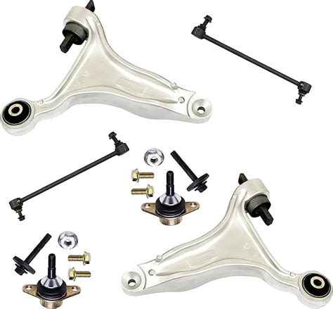 Detroit Axle New 10pc Complete Front Lower Control Arms W Ball Joints