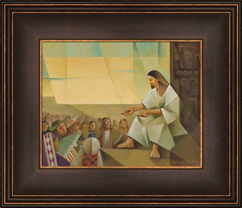 Jesus Preaching To The Multitude By Jorge Cocco Altus Fine Art